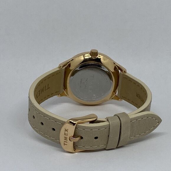 Timex TW2172400 Women's Leather Strap Analog Dial Quartz Genuine Watch RQ455 - Picture 10 of 12